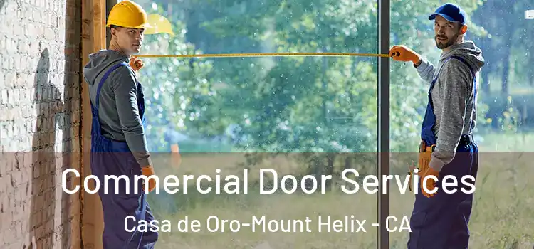 Commercial Door Services Casa de Oro-Mount Helix - CA