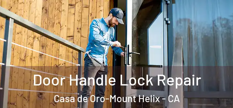 Door Handle Lock Repair Casa de Oro-Mount Helix - CA