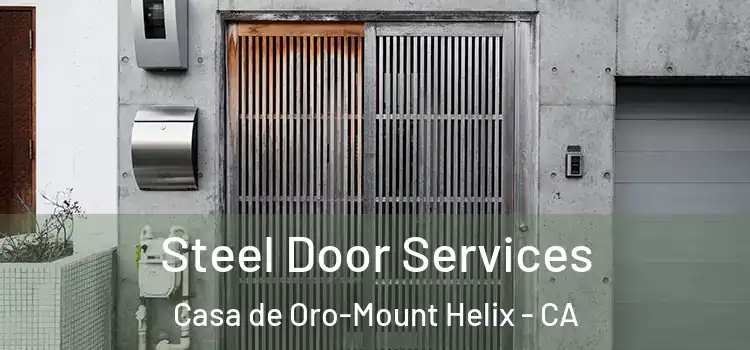 Steel Door Services Casa de Oro-Mount Helix - CA